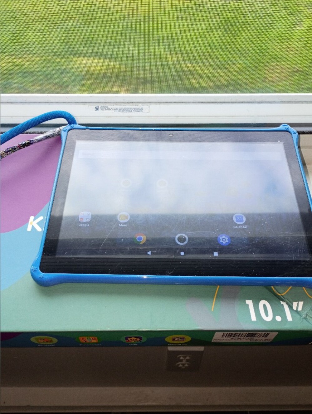 10.1" Tablet with Protective Case - Brand Unspecified